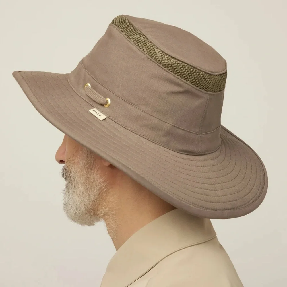 Tilley T4MO-1 Airflo Hikers Hat 7 1/2 Color: Olive NWT